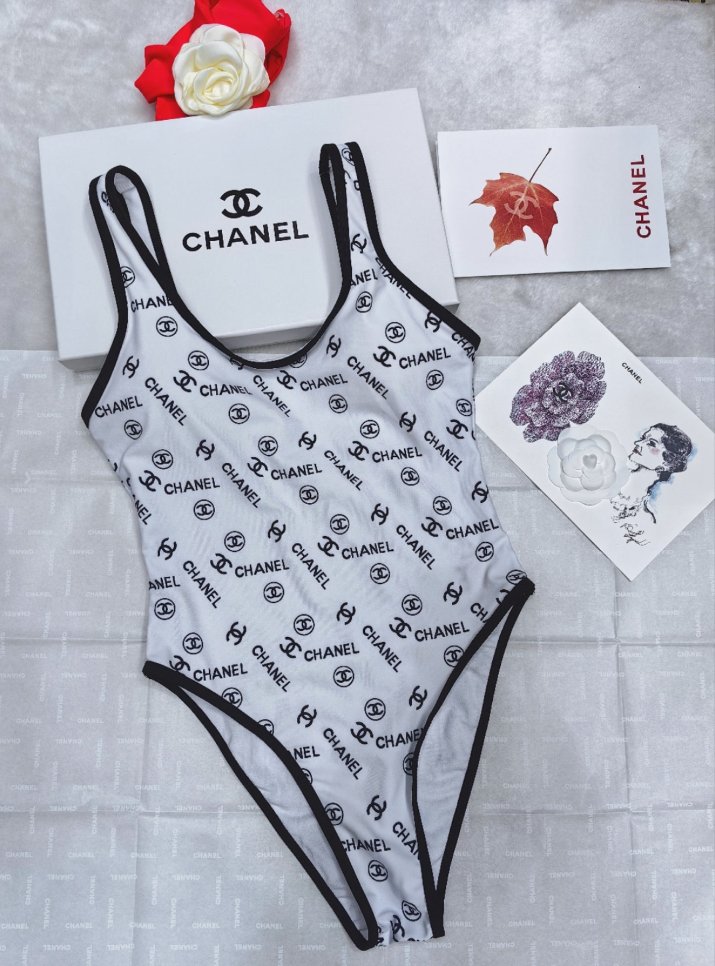 Chanel "All-Over Monogram" + Pareo