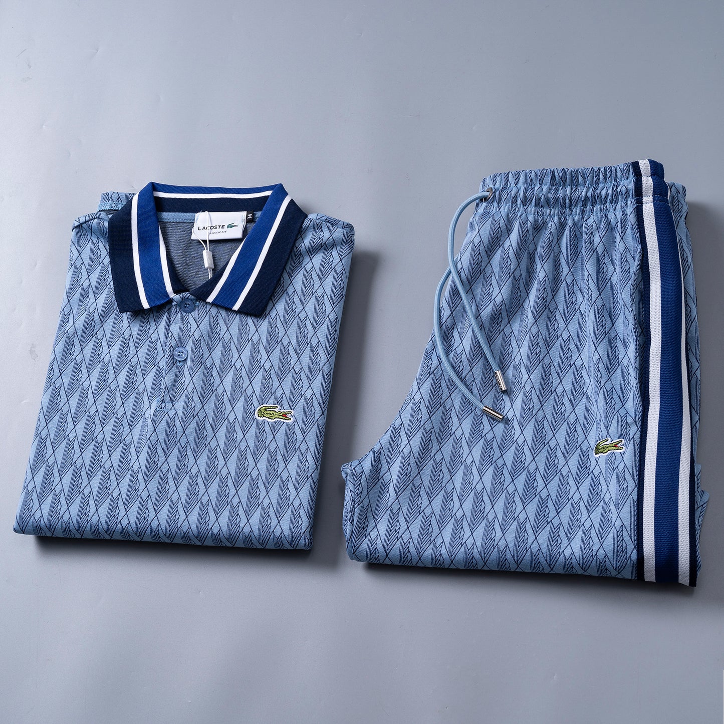 Lacoste Jacquard "Polo" Set