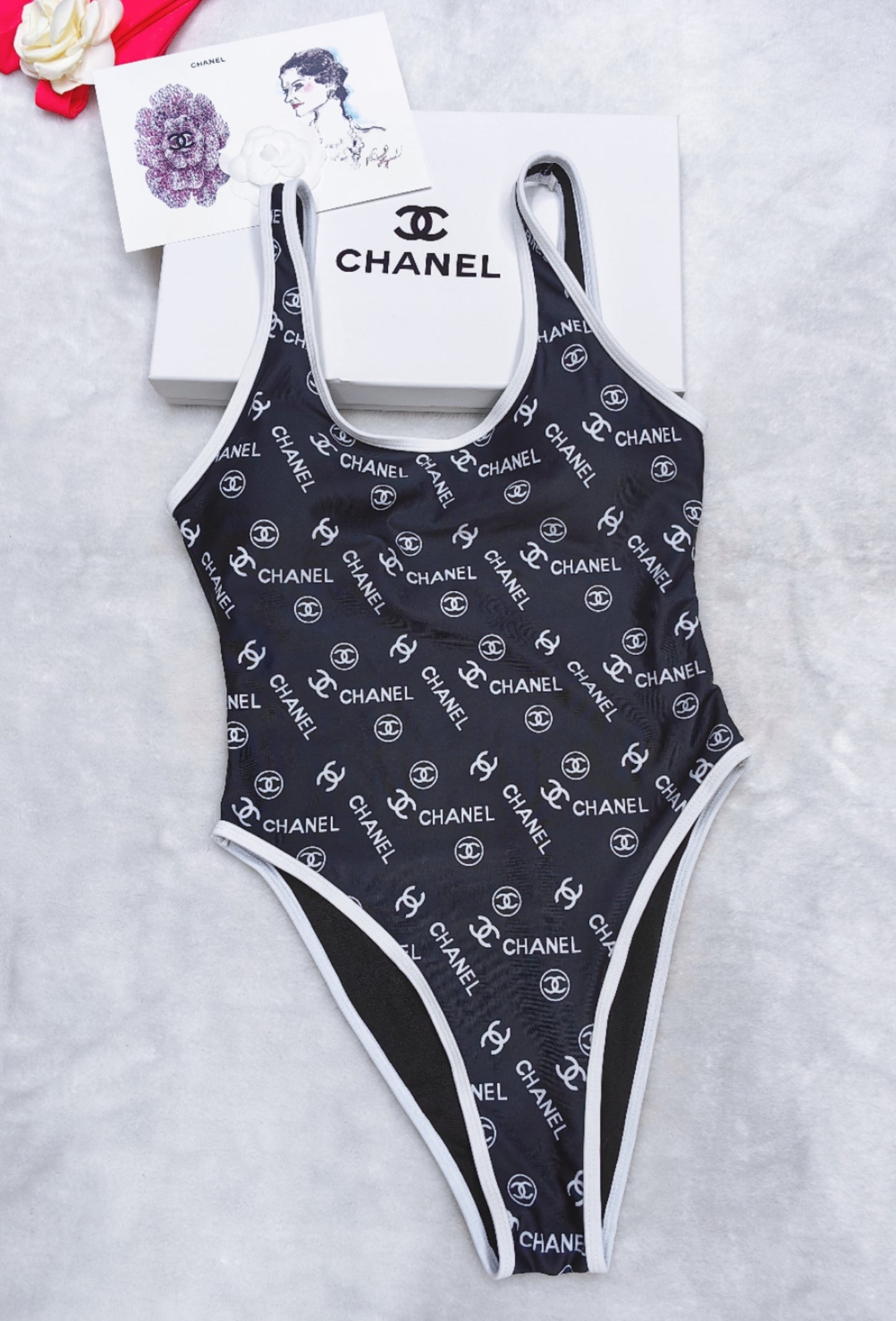 Chanel "All-Over Monogram" One-Piece