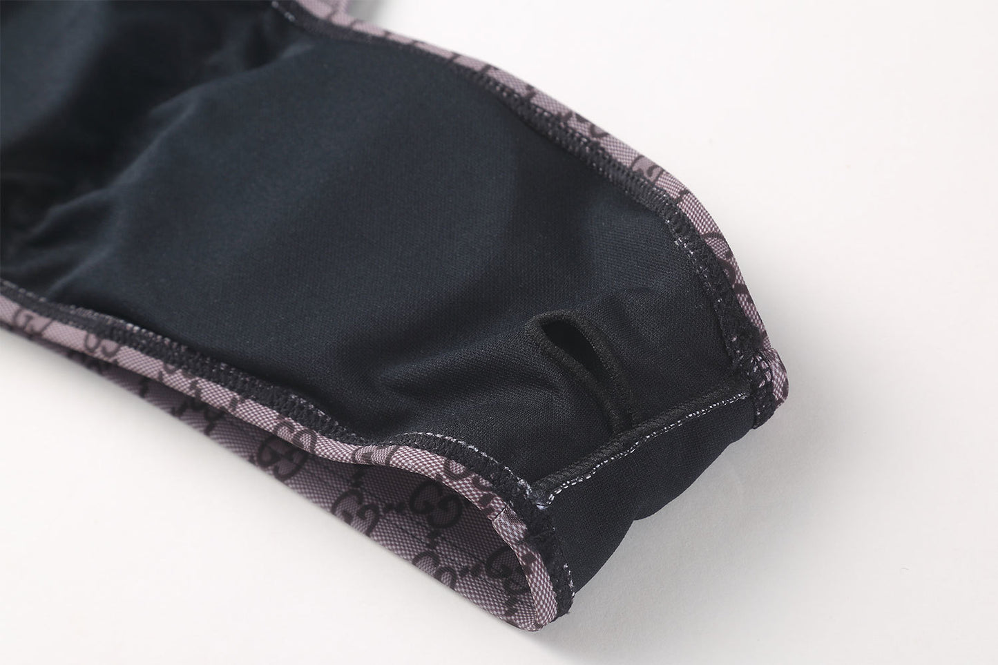 GG Monogram "Asymmetric" Cut-Out One-Piece