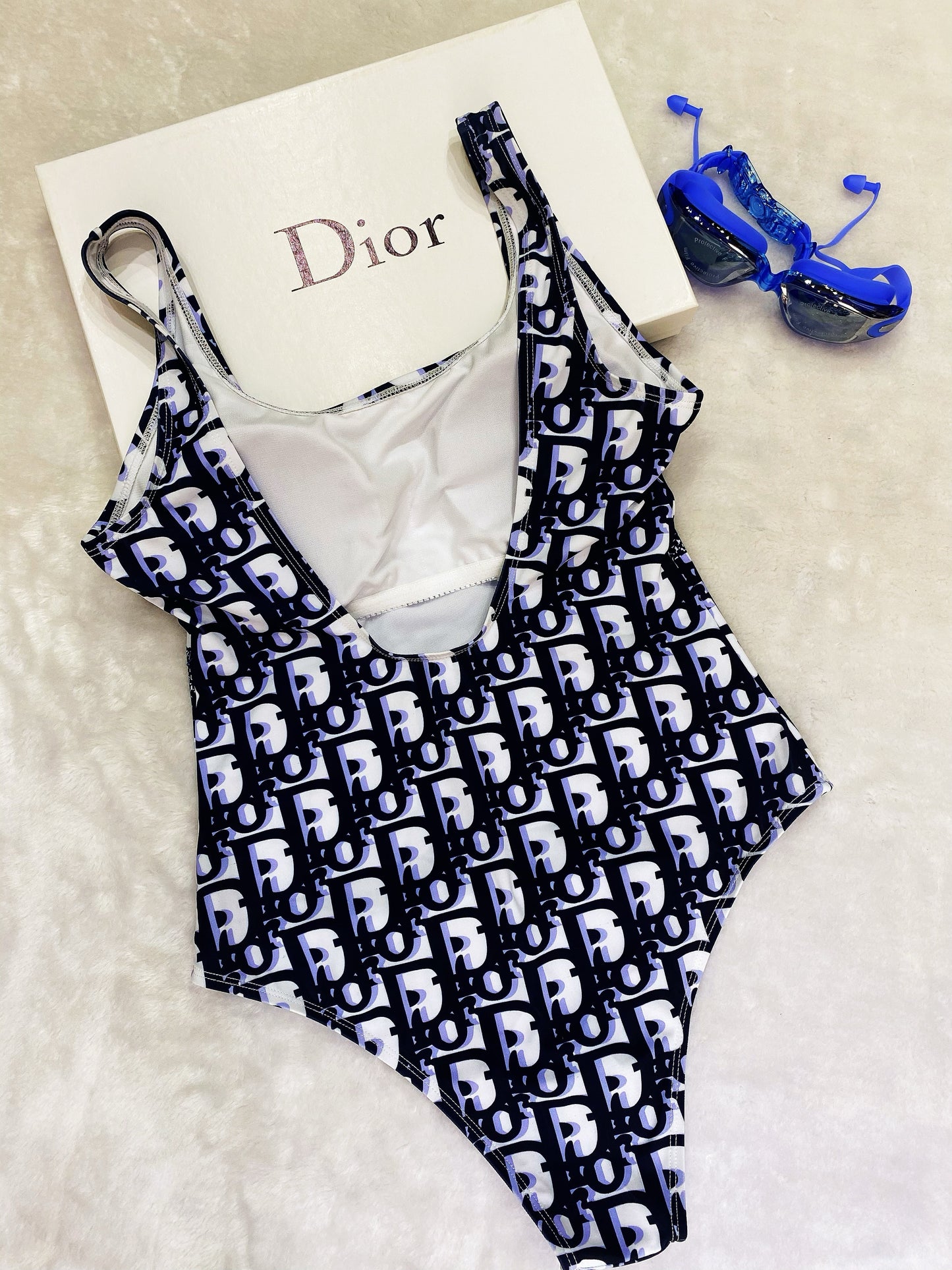 Dior "Oblique" Classic One-Piece