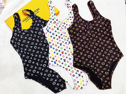 LV "Monogram" One-Piece