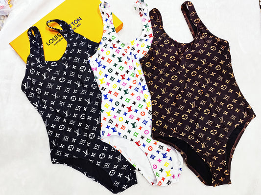 LV "Monogram" One-Piece