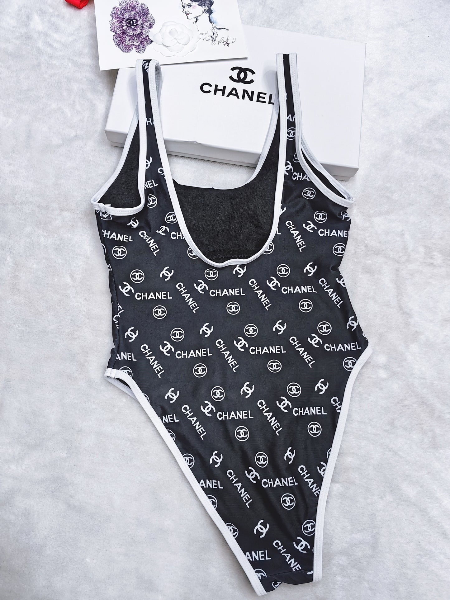 Chanel "All-Over Monogram" One-Piece
