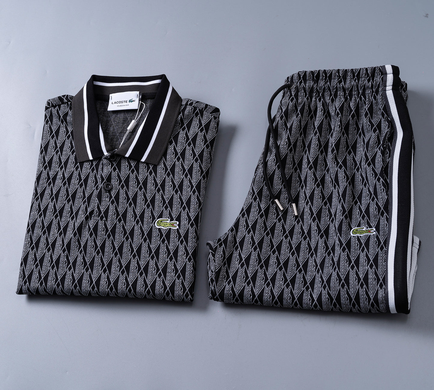 Lacoste Jacquard "Polo" Set