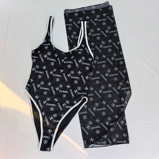 Chanel "All-Over Monogram" + Pareo