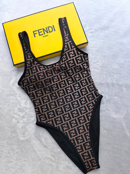 FF "Graphic Monogram" One-Piece