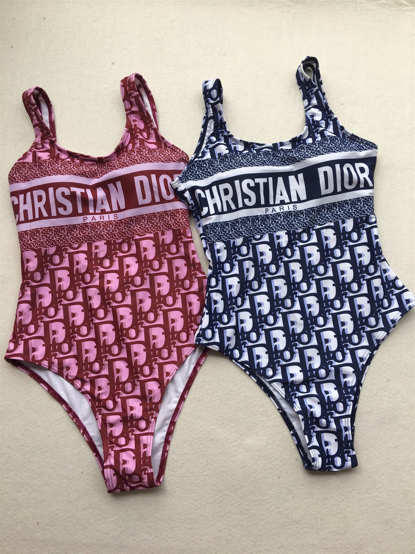 Dior "Oblique" Classic One-Piece