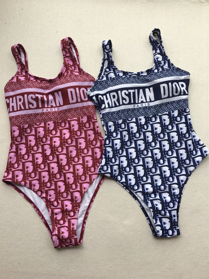 Dior "Oblique" Classic One-Piece