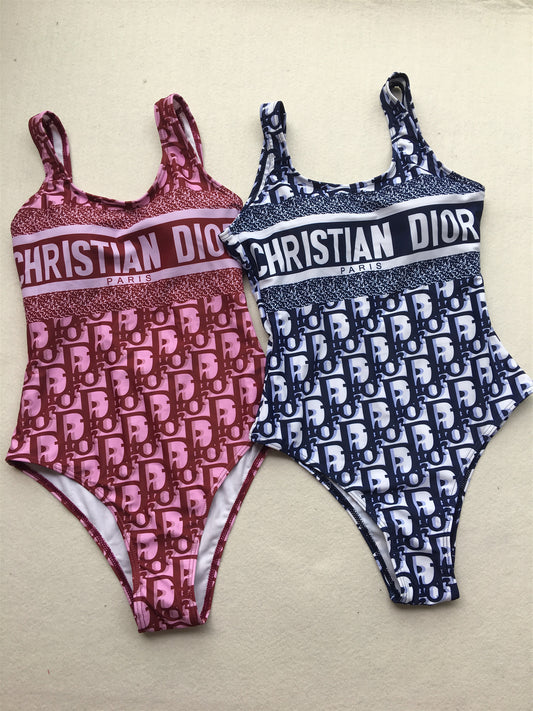 Dior "Oblique" Classic One-Piece
