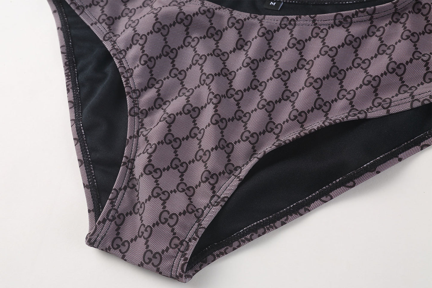 GG Monogram "Asymmetric" Cut-Out One-Piece
