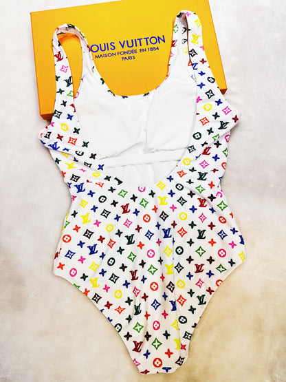 LV "Monogram" One-Piece