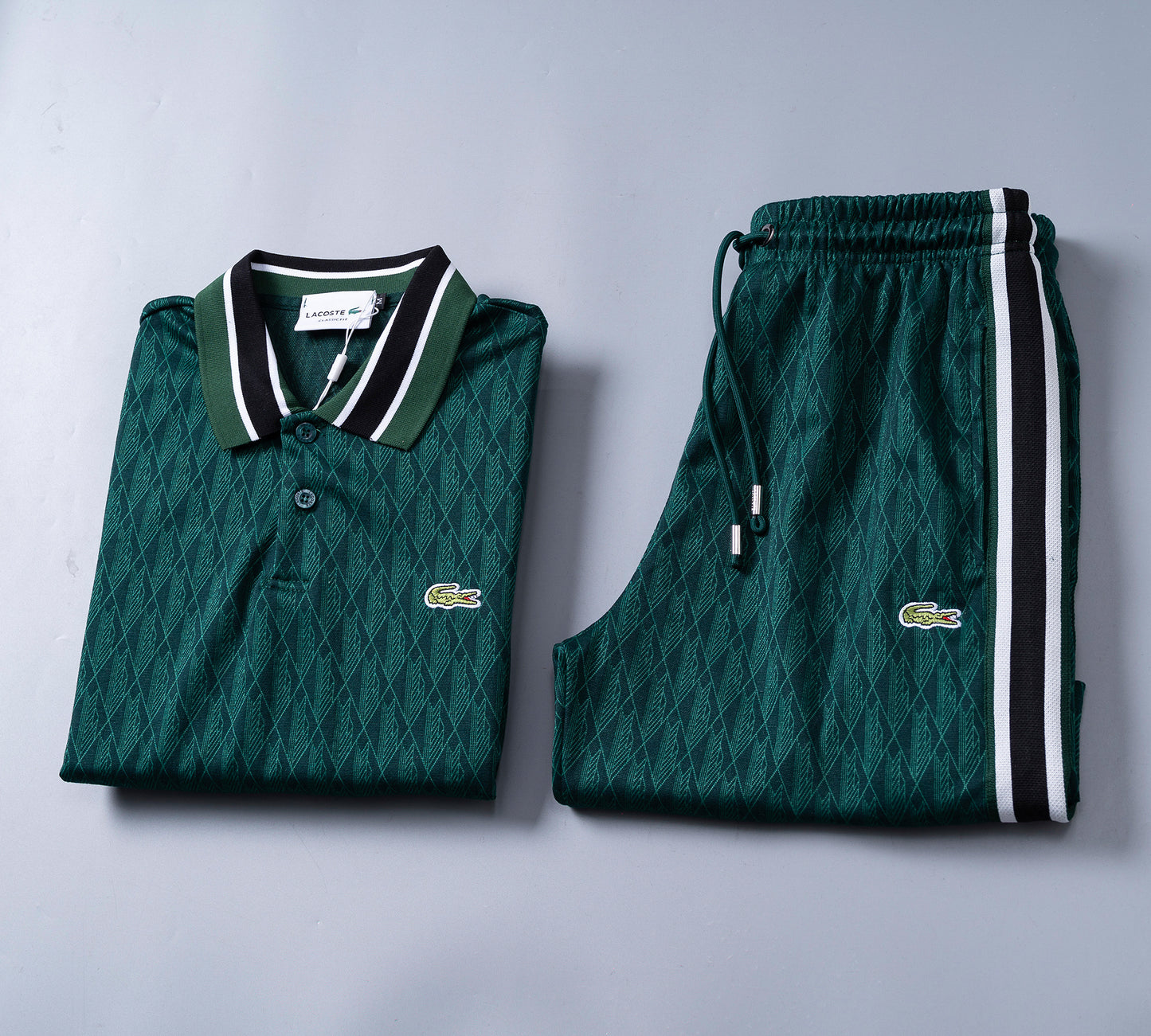 Lacoste Jacquard "Polo" Set