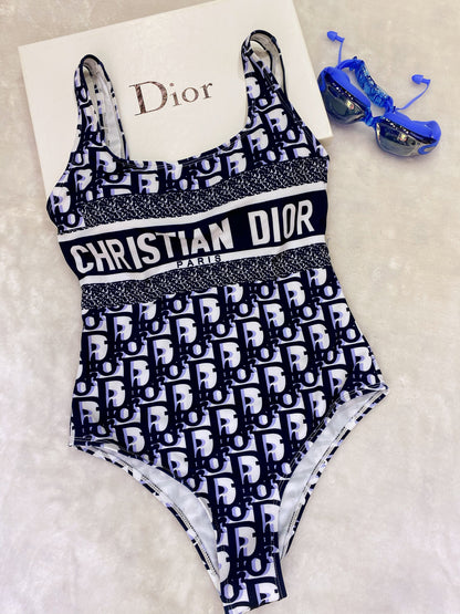 Dior "Oblique" Classic One-Piece